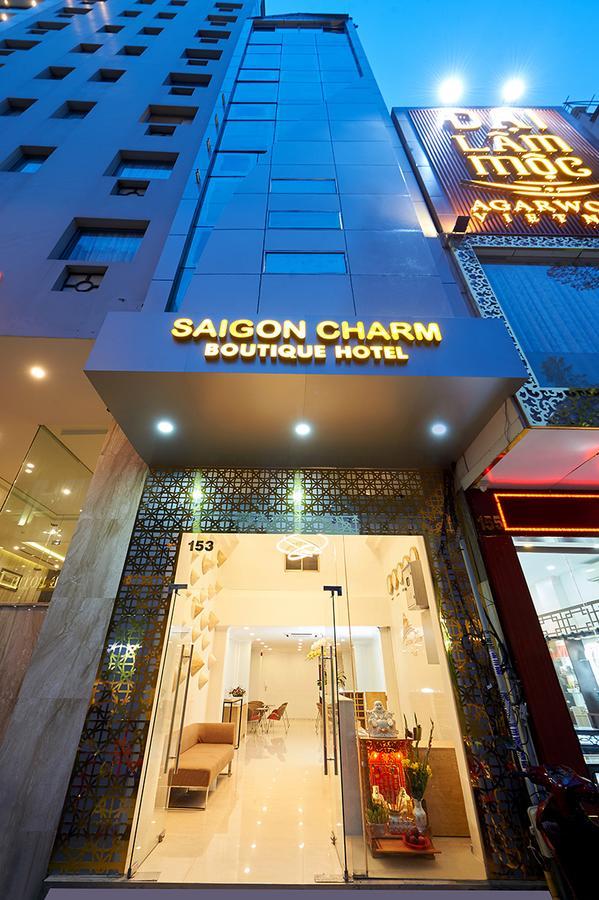 Saigon Charm Hotel Ho-Chi-Minh-Stadt Exterior foto